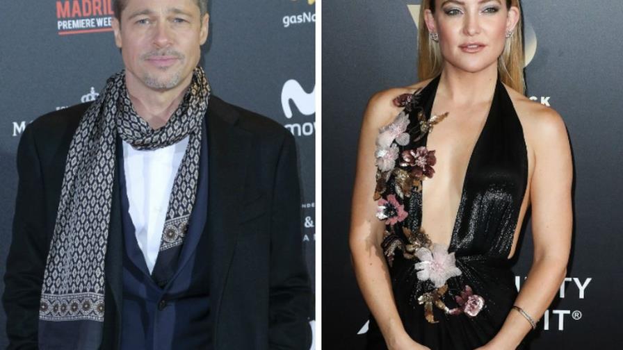 Confirman romance entre Brad Pitt y Kate Hudson 
