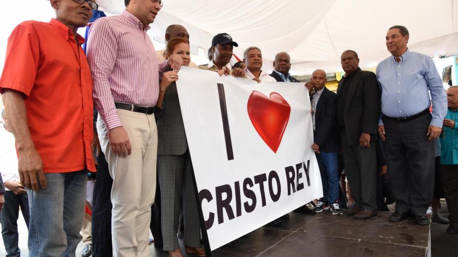 Alcaldía del Distrito entrega varias  obras remozadas en Cristo Rey