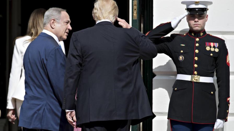 Trump abre la puerta a una solución “de un Estado” entre Israel y palestinos 