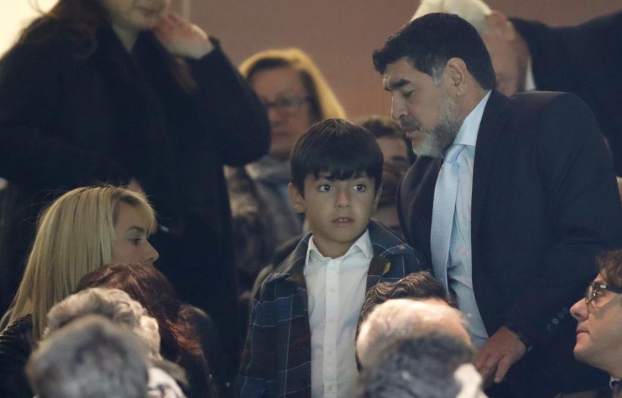Rafael Nadal y Diego Maradona: cara y cruz en el Bernabéu