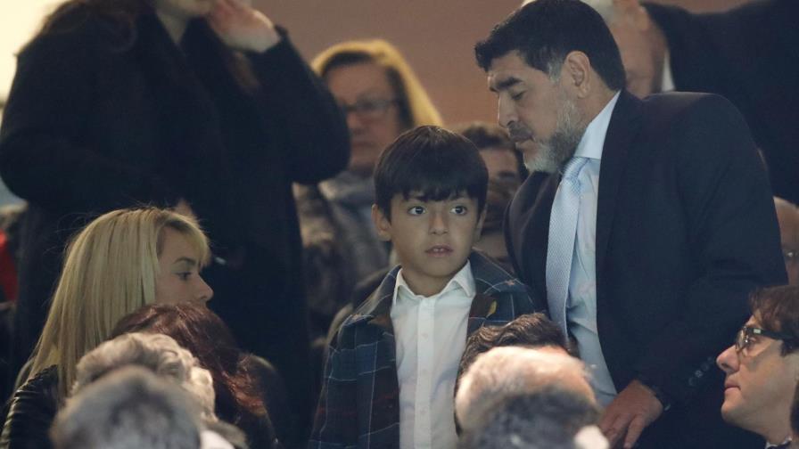 Rafael Nadal y Diego Maradona: cara y cruz en el Bernabéu