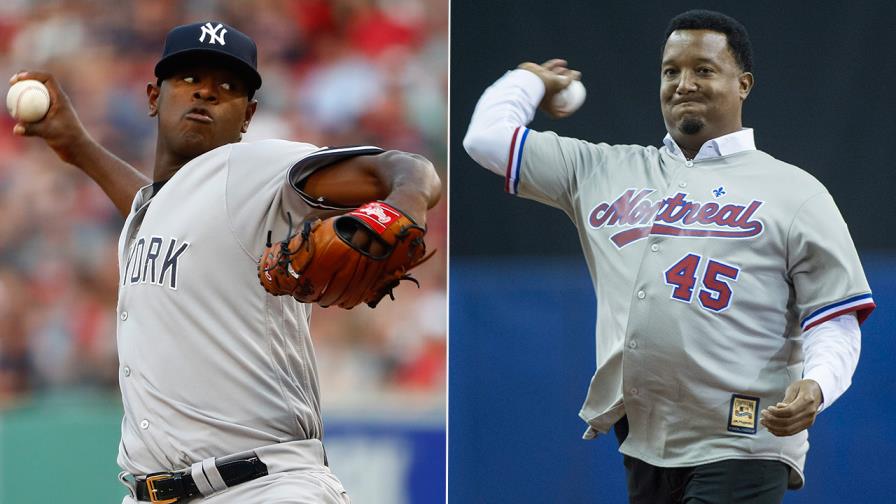 Luis Severino agradece asesoría de Pedro Martínez para ser mejor lanzador 