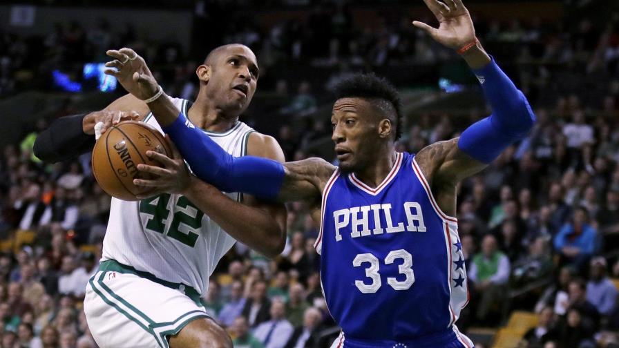 Al Horford terminó con 12 puntos en triunfo de Boston sobre Filadelfia