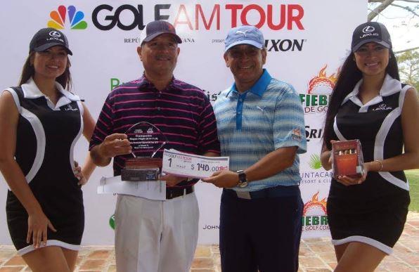 Malespín y Linares se destacan en Parada Golf Channel AM Tour RD