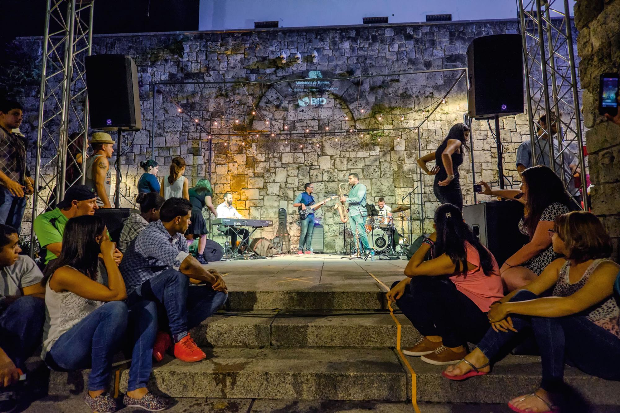 Jazz en la Escalinata de la calle El Conde.