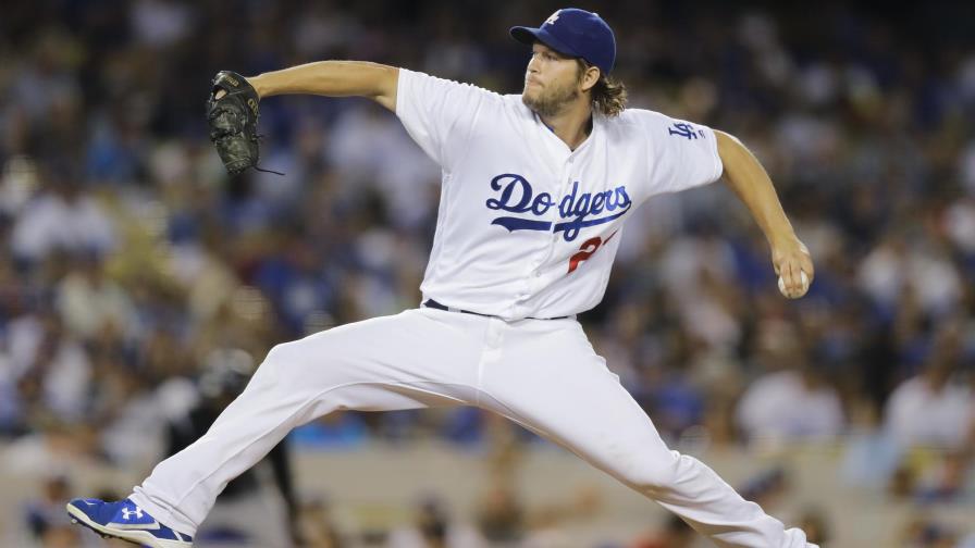  Clayton Kershaw fue designado para abrir el 1er partido de Los Dodgers