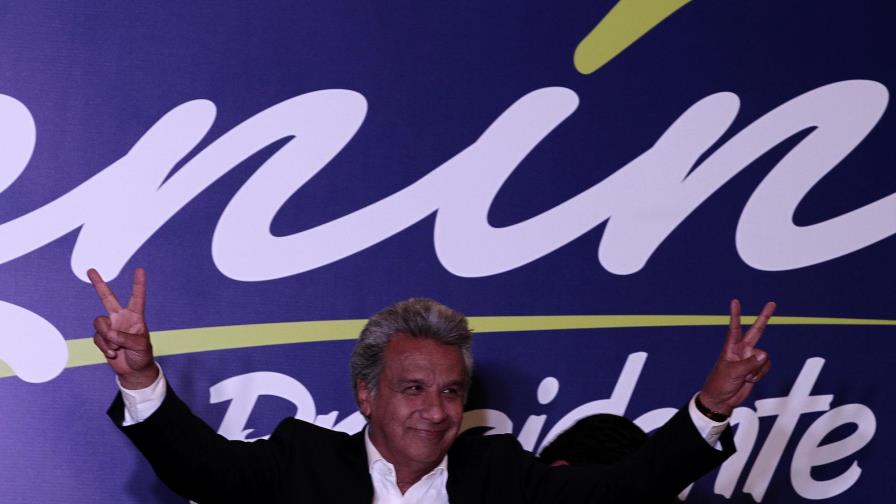 Oficialista Lenín Moreno, 39,4 % de los votos en Ecuador y opositor Lasso 30,5%