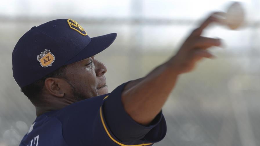 Féliz, listo para ser el cerrador de los Cerveceros Féliz, listo para ser el cerrador de los Cerveceros