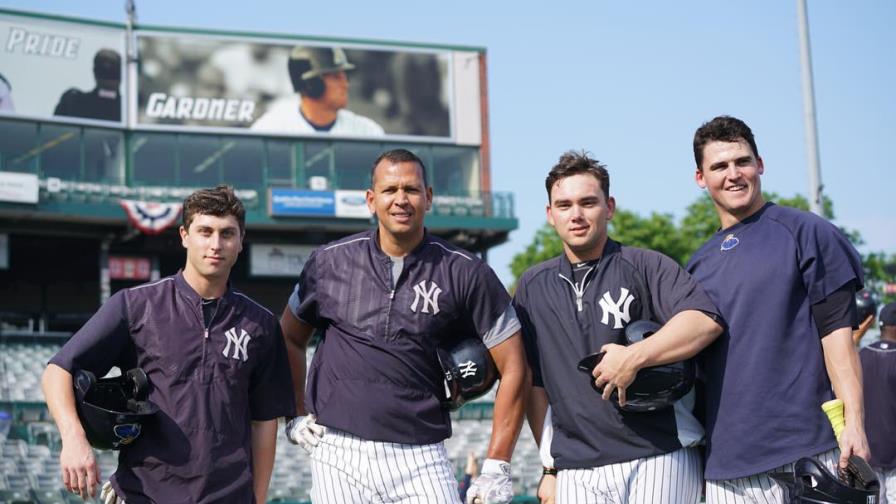Los Yanquis de Nueva York estrenan instructores: Alex Rodríguez y Nick Swisher 