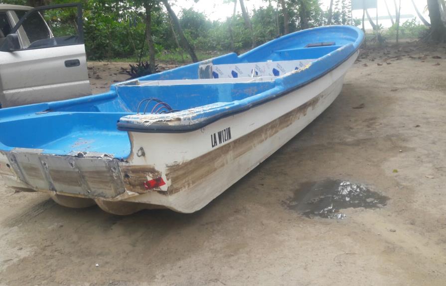 Armada dice embarcación que zozobró en Miches fue traída de Puerto Rico
