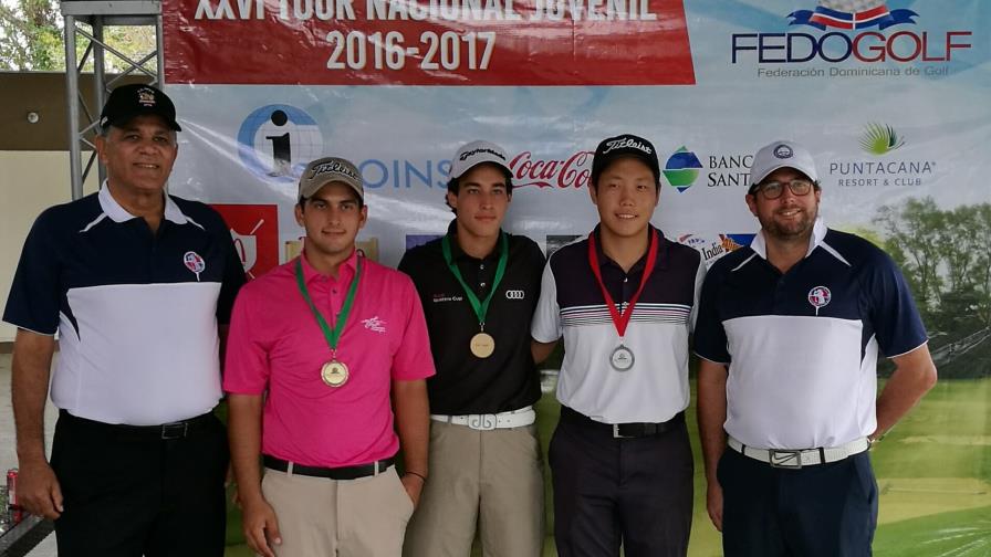 Betances y Sánchez dominan 6ta parada del Tour Nacional Juvenil de Fedogolf