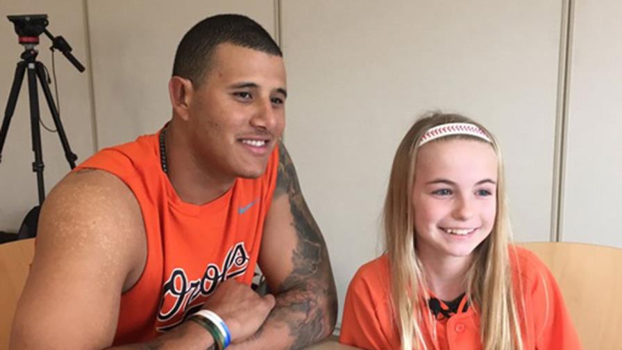 Fanática comparte un día inolvidable con Manny Machado 