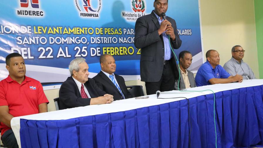 Pesas recibe apoyo de ministerios para desarrollar ese deporte en las escuelas Pesas recibe apoyo de ministerios para desarrollar ese deporte en las escuelas