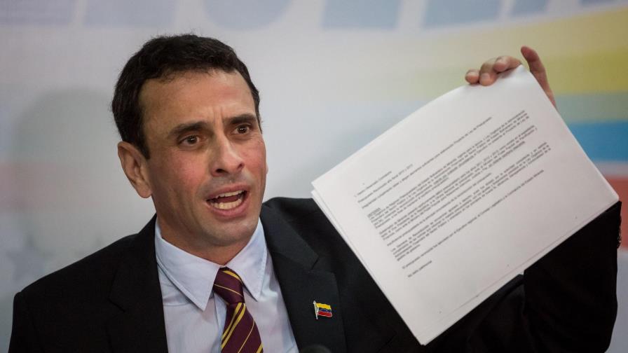 Denuncian al opositor Capriles ante la Fiscalía venezolana por caso Odebrecht