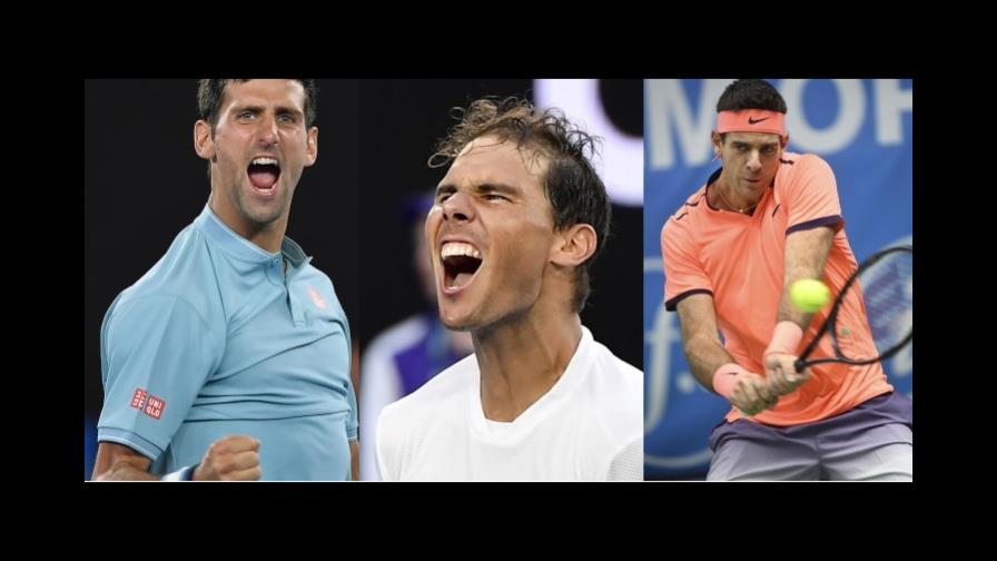 Djokovic, Nadal y Del Potro miden su potencial en Acapulco Djokovic, Nadal y Del Potro miden su potencial en Acapulco