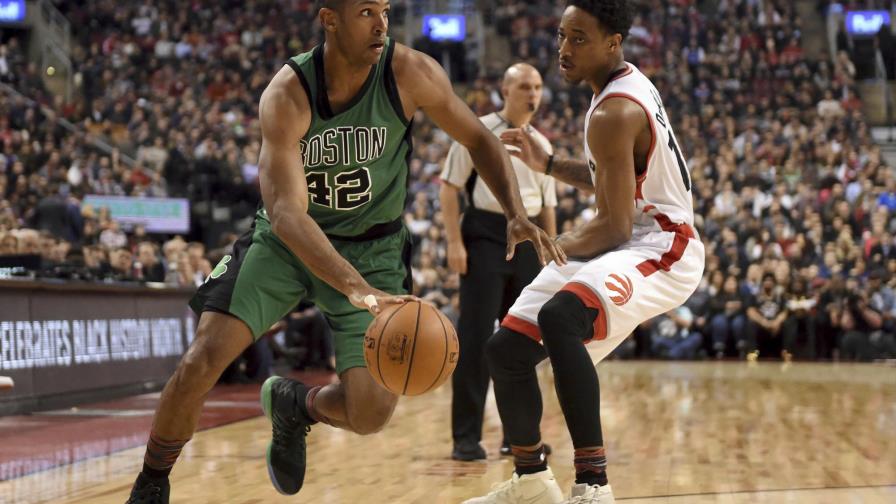 Al Horford anotó ocho puntos; Raptors vencen a Celtics