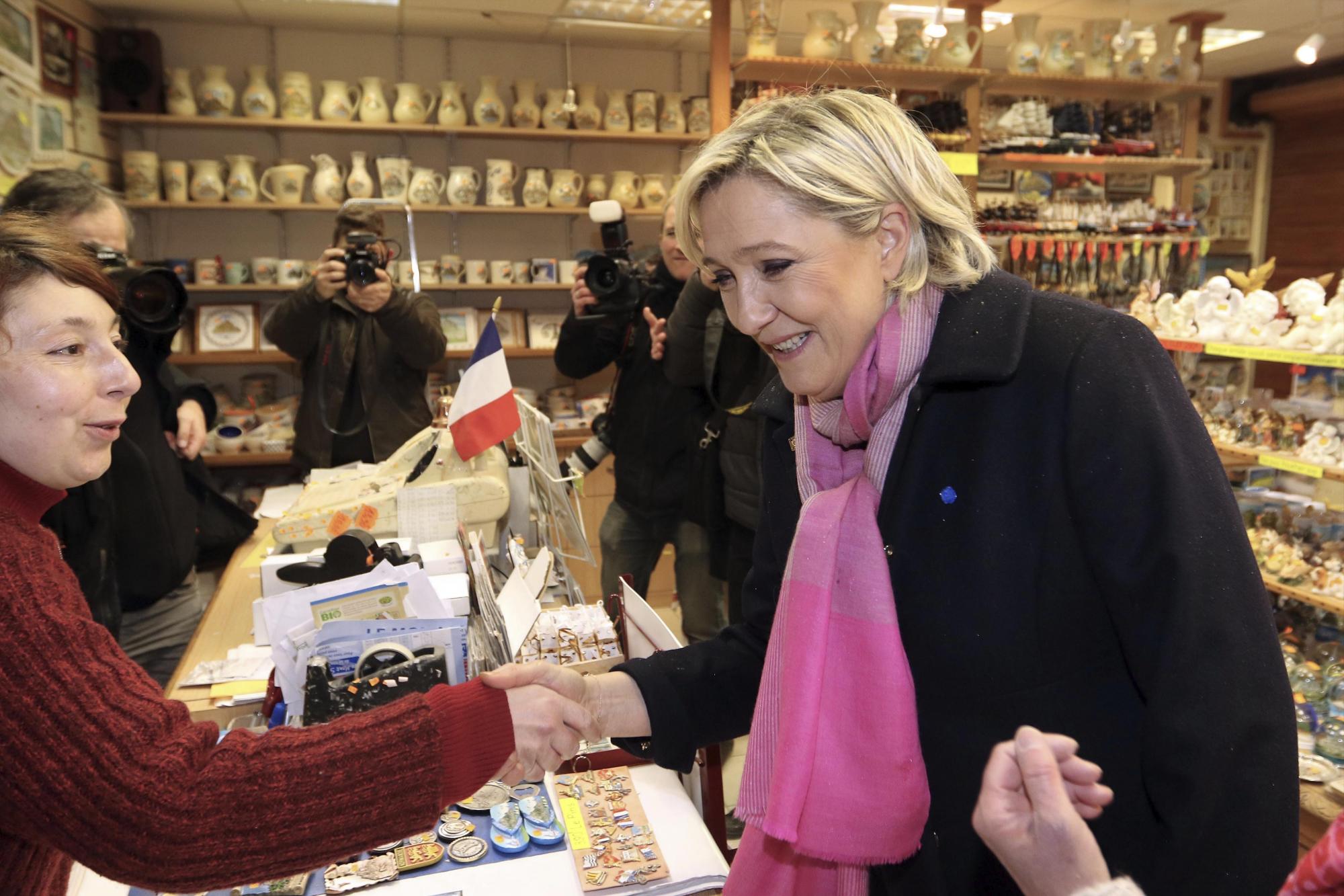 Le Pen conquista votos 