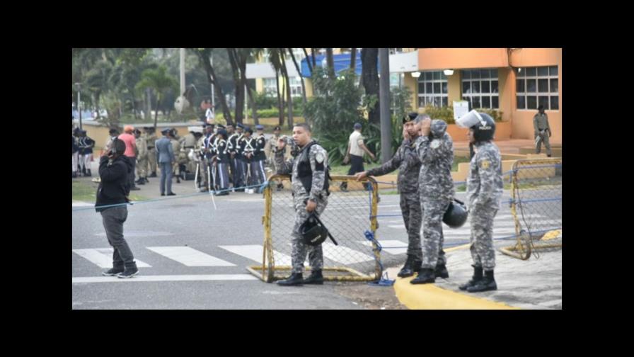 Intensifican medidas de seguridad en torno a Congreso Nacional
