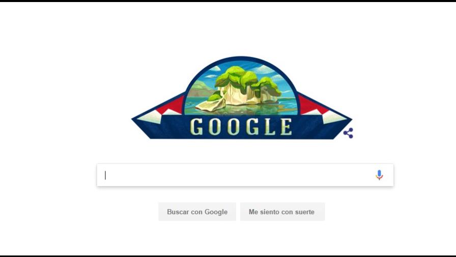  Google le rinde homenaje a la Independencia Nacional
