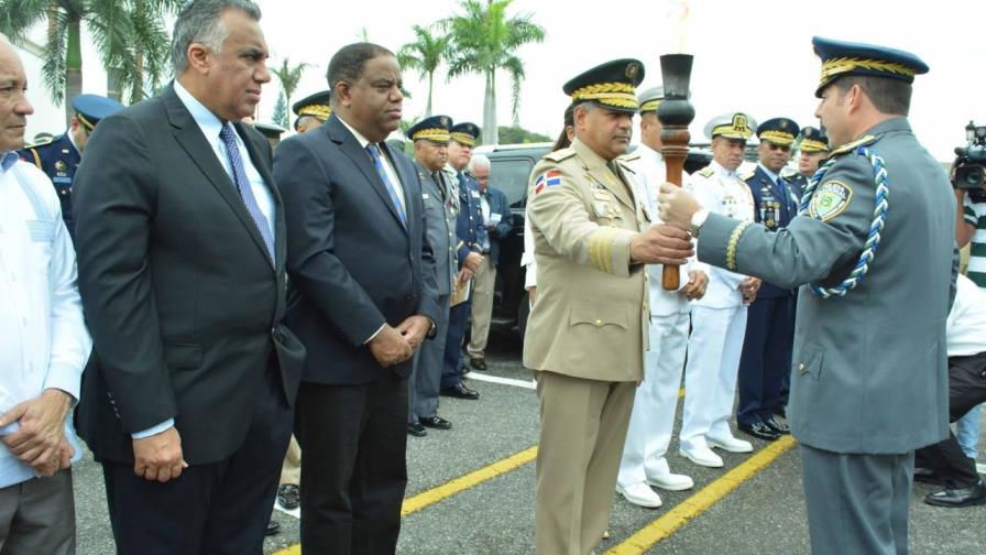 Inician recorrido de la antorcha de los Juegos Militares