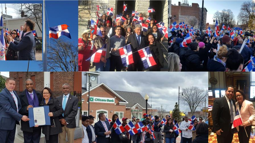 Consulado y alcaldes celebran Independencia en Massachusetts