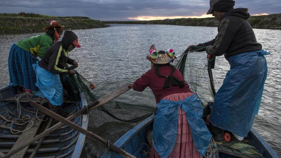 El nivel del lago Titicaca disminuye en 55 centímetros en su costa peruana