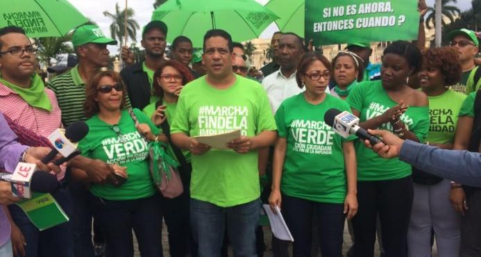 Ciudadanos atravesarán el país levantando la “Llama Verde del fin de la Impunidad”