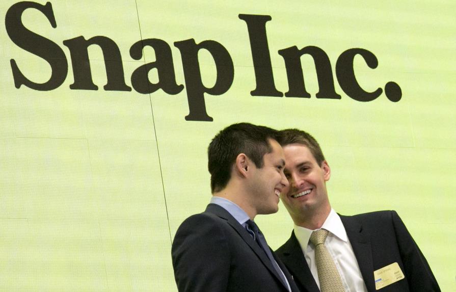 La empresa detrás de Snapchat debuta fuerte en Wall Street 