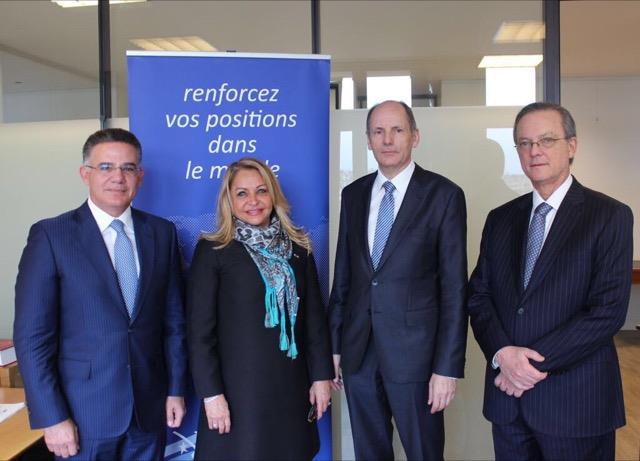 Embajada dominicana y empresarios del CONEP exploran oportunidades de negocios en Francia