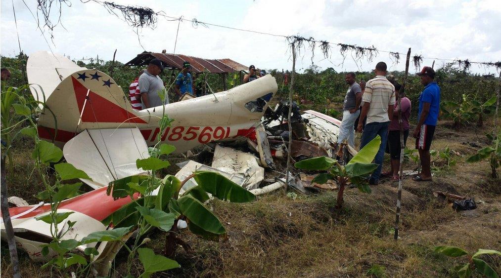 Se estrella avioneta y muere piloto en Villa Tapia  