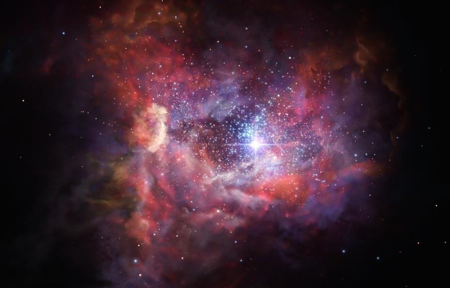 Detectan el polvo interestelar de una de las galaxias más lejanas conocidas