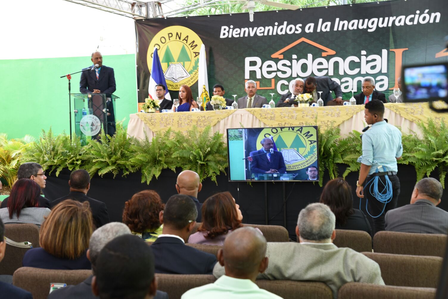 El presidente del Consejo de Administración de Coopnama, Valentín Medrano. 