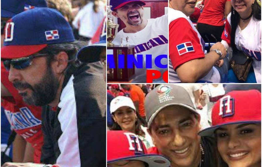 Famosos dominicanos están muy pendientes del Clásico Mundial de Béisbol 