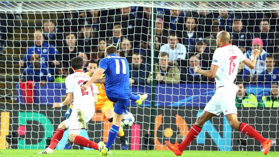 Leicester tumba al Sevilla y se abre paso a cuartos de final Leicester tumba al Sevilla y se abre paso a cuartos de final