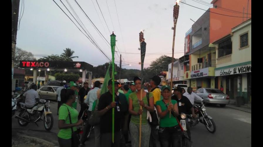 “Llama Verde” pasa por Hato Mayor del Rey