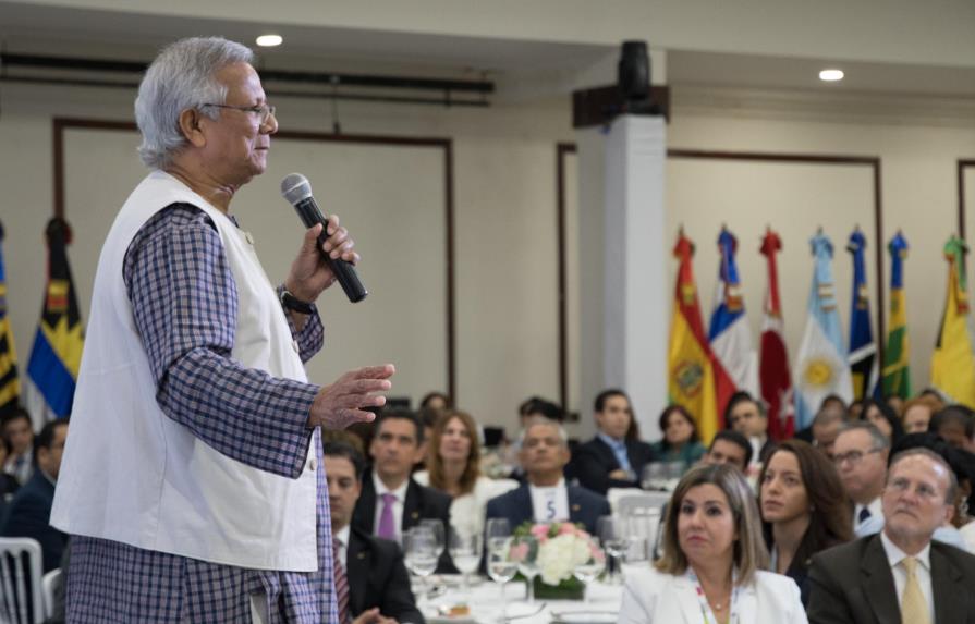 Yunus destaca la importancia del Microcrédito en República Dominicana