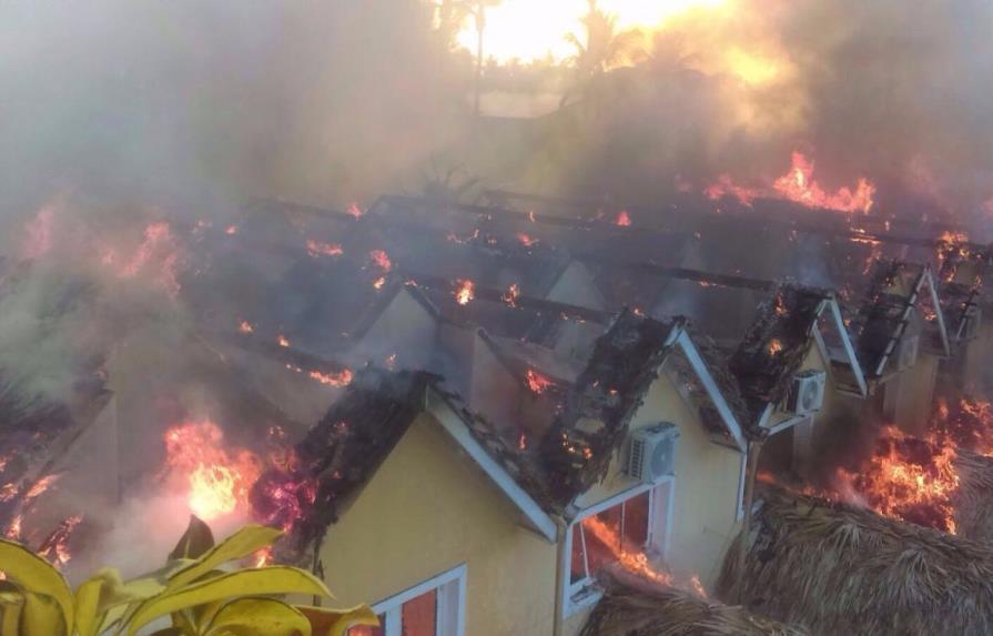 Controlan incendio en Bayahíbe; hoteles no fueron afectados