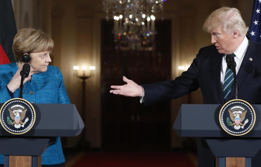 Donald Trump en la reunión con Ángela Merkel: “La inmigración es un privilegio, no un derecho”