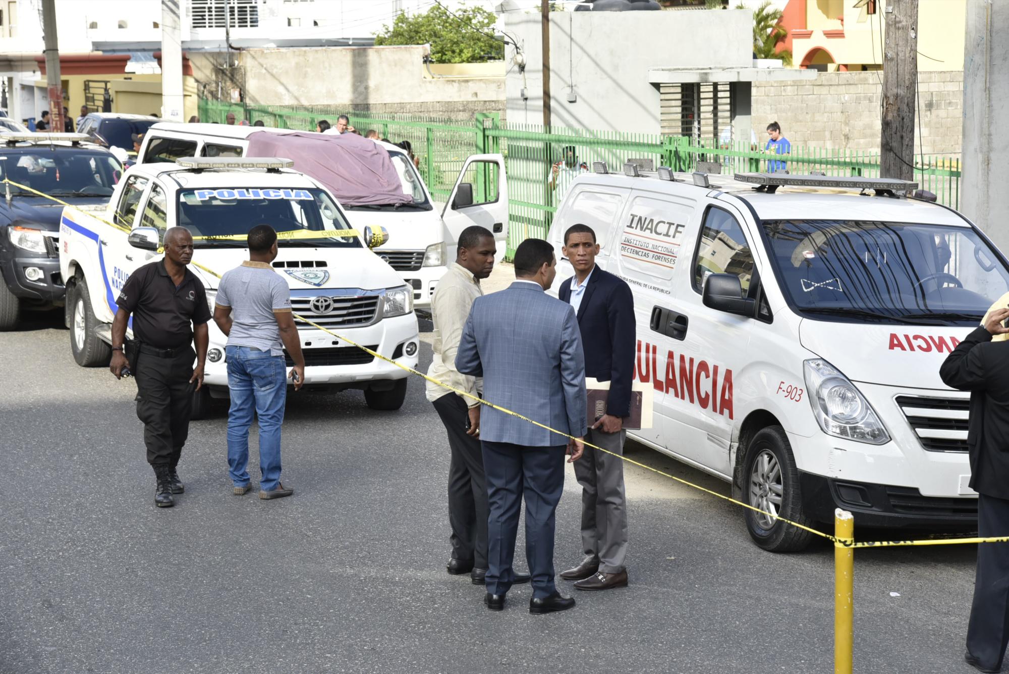 Imagen de la escena del crimen.