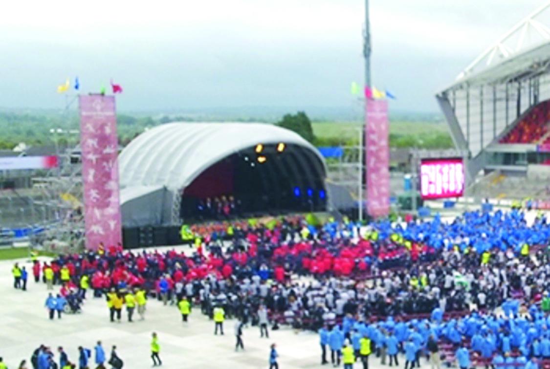 Vista parcial del Anfiteatro de la Puntilla de Puerto Plata.