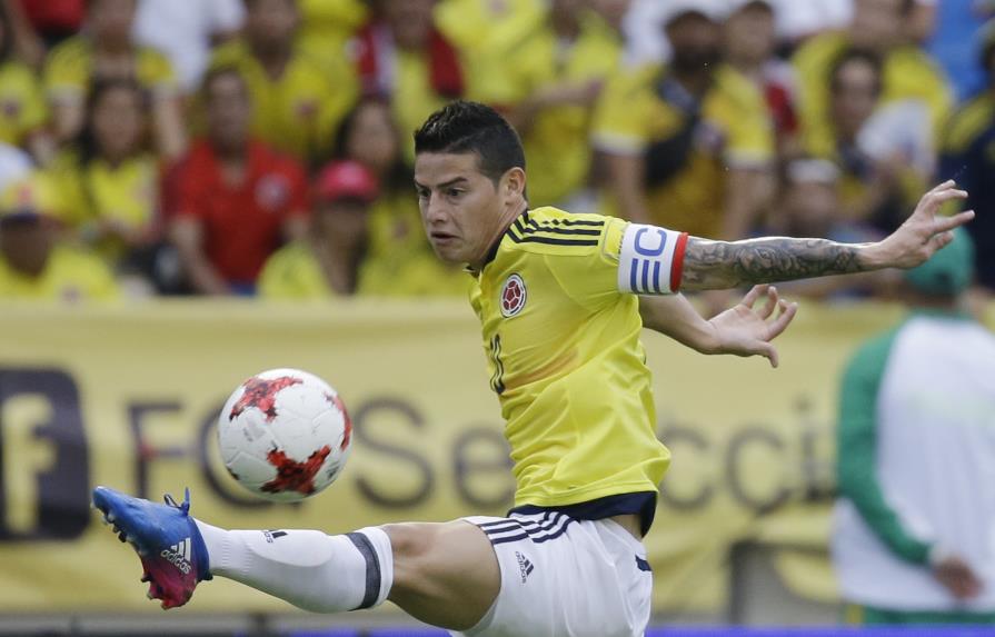 Colombia avanza hacia el Mundial de Fútbol Rusia-2018