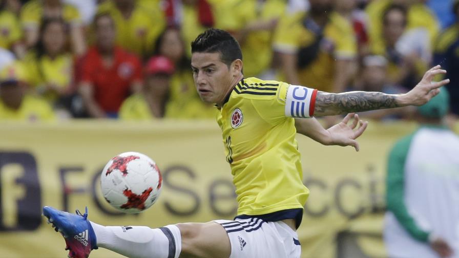 Colombia avanza hacia el Mundial de Fútbol Rusia-2018