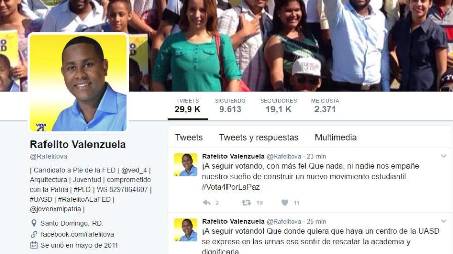 Candidato a presidente de la FED llama a seguir votando tras el tiroteo en la UASD que dejó un muerto