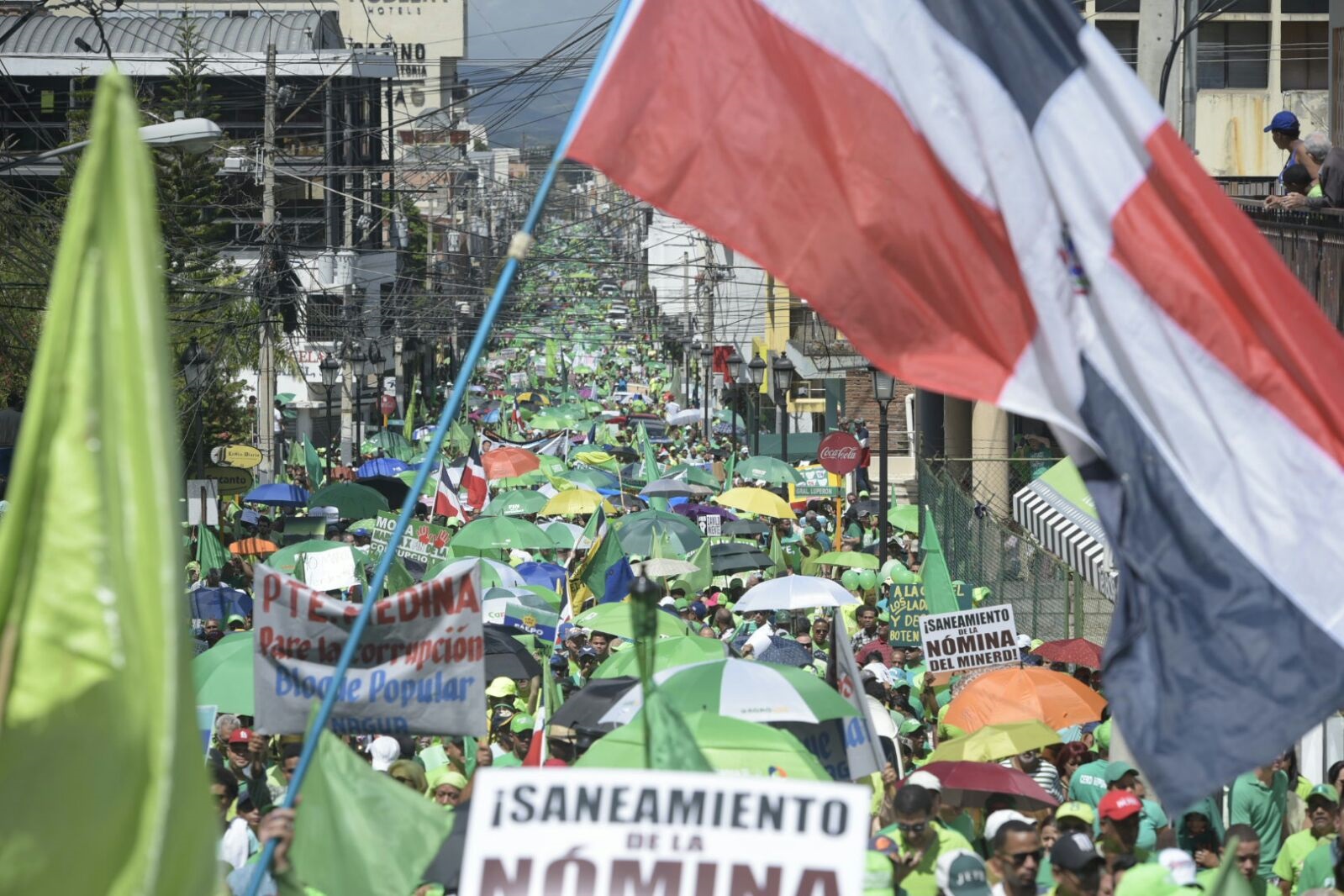 La Marcha Verde de Santiago en imágenes 