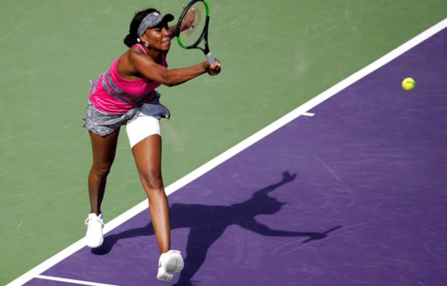 Venus Williams vence a María Tig y avanza a octavos de Miami