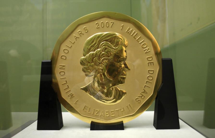 Roban enorme moneda de oro de museo alemán