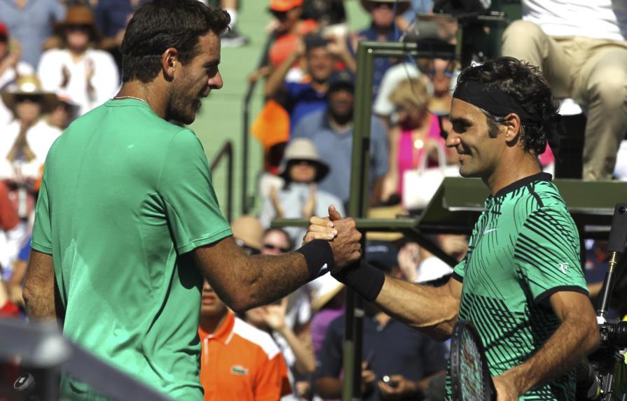 Roger Federer elimina a Juan Martín Del Potro en Miami 