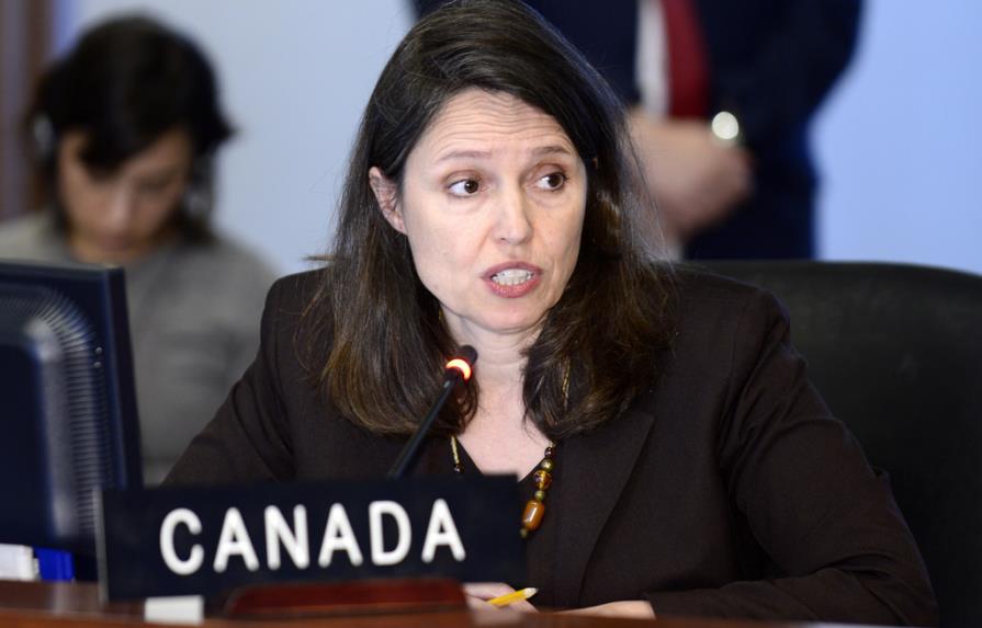 Canadá pide a países unirse para buscar solución a la crisis en Venezuela