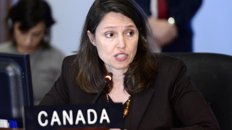 Canadá pide a países unirse para buscar solución a la crisis en Venezuela