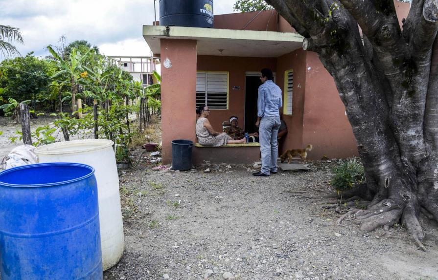 En Estancia Nueva, Moca,  los residentes tienen un mes sin  servicio de agua